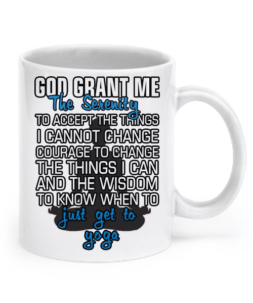 spreadpassion Yoga prayer mug