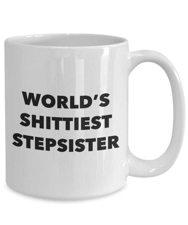 Spreadpassion Stepsister Mug - Coffee Cup - World's Shittiest Stepsister - Stepsister Gifts - Funny Novelty Birthday Present Idea White Variant Sold Out Or Unavailable