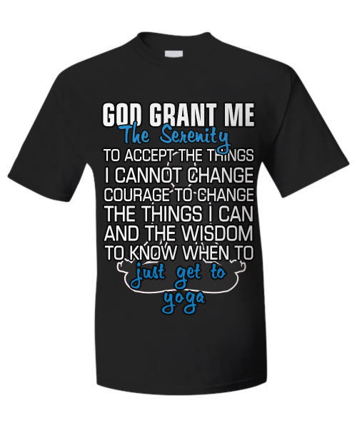 spreadpassion Yoga prayer Black Variant sold out or unavailable