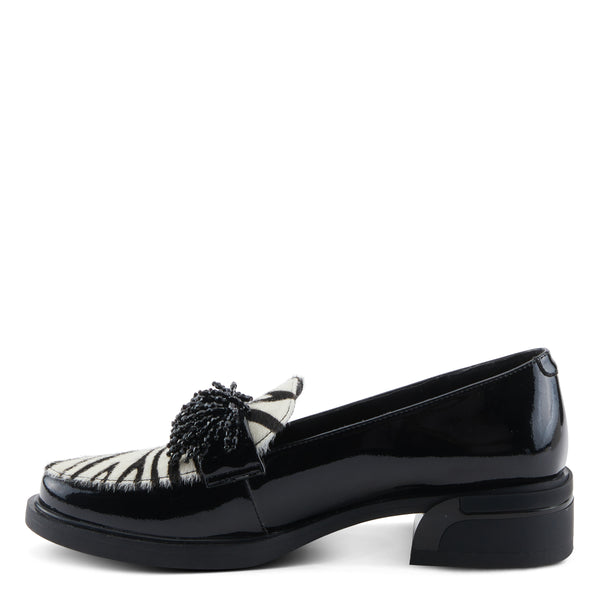 Spring Step AZURA GOGETTER-ZEB SHOES BLACK PATENT MULTI