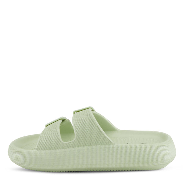 Spring Step FLEXUS BUBBLES WATERPROOF SANDALS LIGHT GREEN