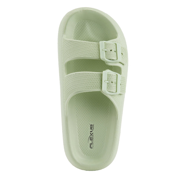 Spring Step FLEXUS BUBBLES WATERPROOF SANDALS LIGHT GREEN