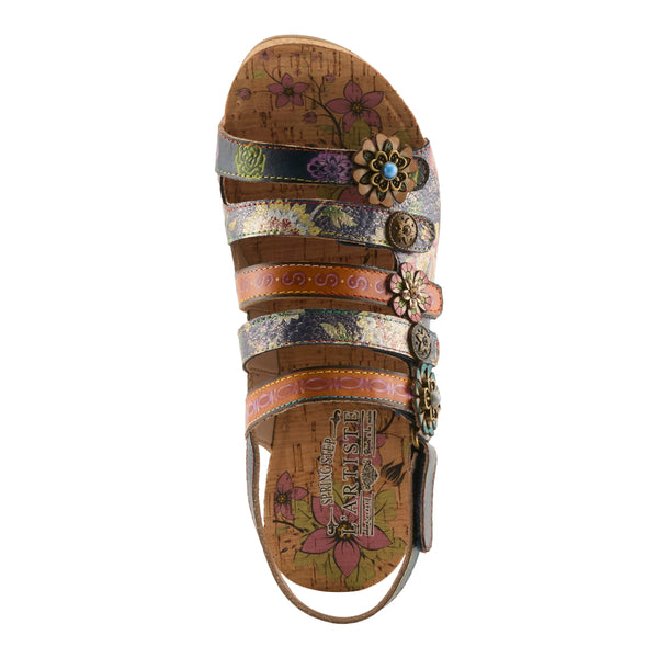 Spring Step L'ARTISTE BUCKLEITUP SANDALS BEIGE MULTI