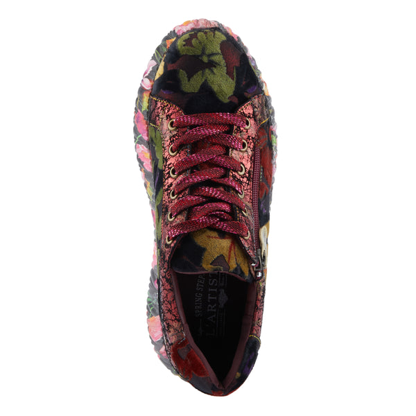 Spring Step L'ARTISTE DALLYN SNEAKERS BORDEAUX MULTI