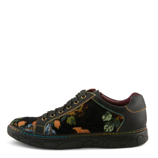 Spring Step L'ARTISTE DANLI-FAB SNEAKER SHOE BLACK MULTI