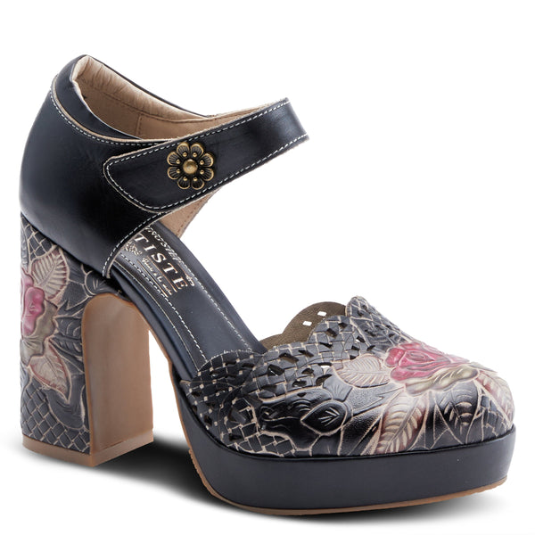 spring step L`ARTISTE DEBBIHARY MARY JANE SHOES BLACK MULTI