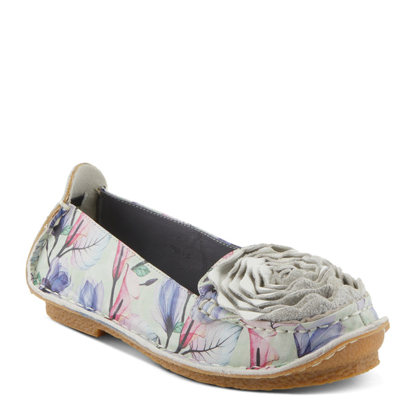 spring step L'ARTISTE DEZI-GARDEN SHOES WHITE MULTI