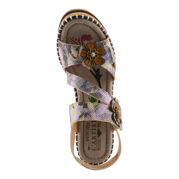 Spring Step L'ARTISTE ESCAPARTIST SANDAL BLUE MULTI