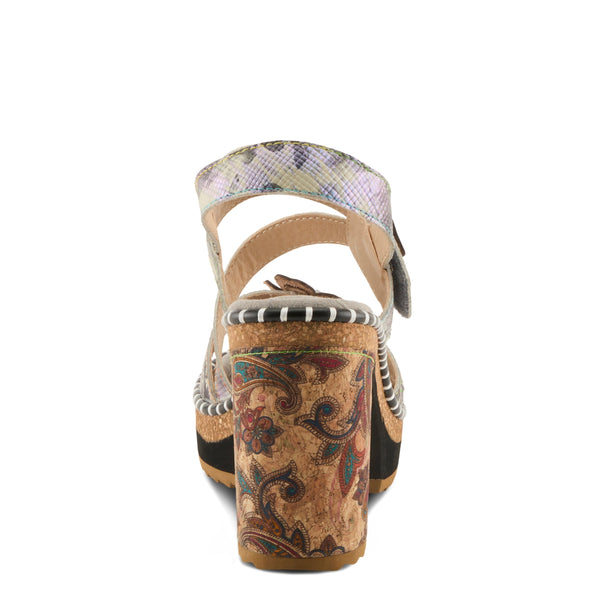 Spring Step L'ARTISTE ESCAPARTIST SANDAL BLUE MULTI