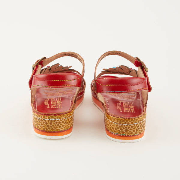 Spring Step L'ARTISTE GOODIE ANKLE STRAP SANDAL WHITE