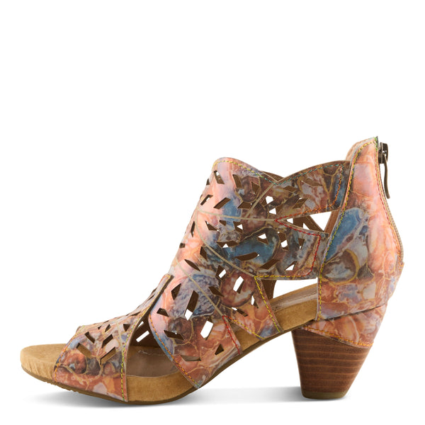 Spring Step L'ARTISTE ICON-MET SHOOTIE SANDAL BLUE MULTI