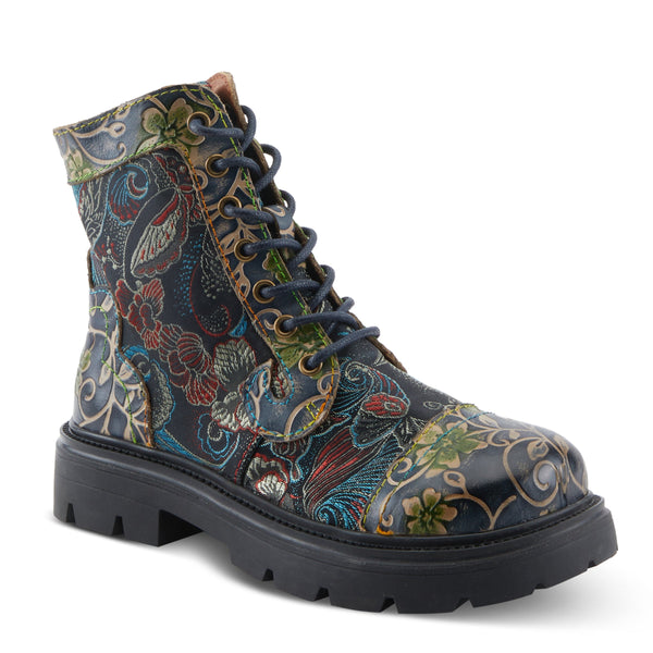 spring step L'ARTISTE K-FANTASTICA KIDS BOOT BLACK MULTI