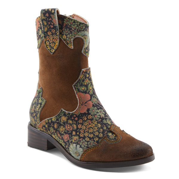 spring step L'ARTISTE K-LADYLUCK KIDS BOOT TAN MULTI