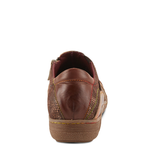 Spring Step L'ARTISTE LATA SLIP-ON SHOE BROWN MULTI