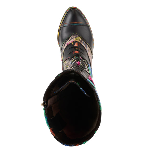 Spring Step L'ARTISTE MALAGIE-ROSE BOOTS NAVY MULTI