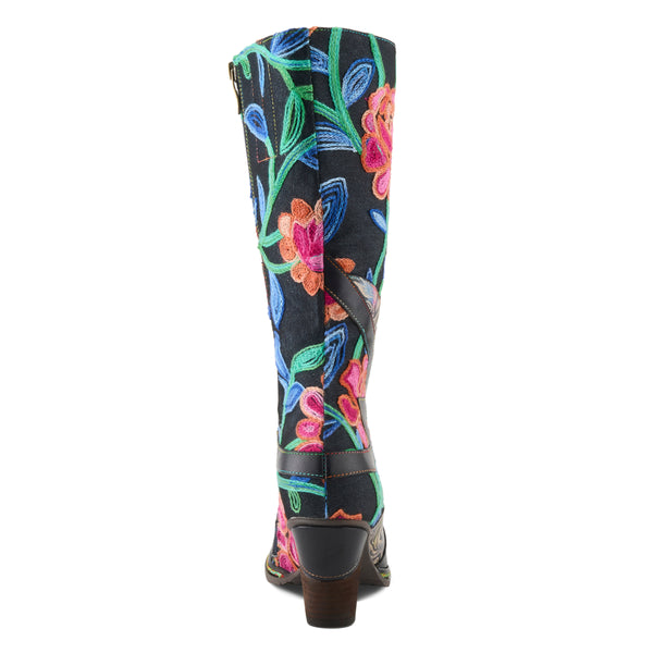 Spring Step L'ARTISTE MALAGIE-ROSE BOOTS NAVY MULTI