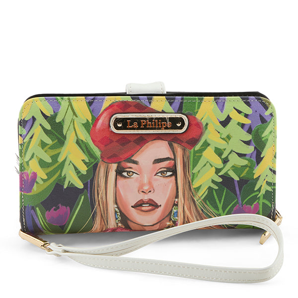 spring step LA PHILIPE LP1004-17 BLOOMING GARDEN-WALLET 1