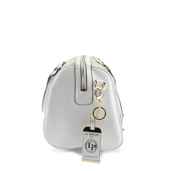 Spring Step LA PHILIPE LP1020-17 BLOOMING GARDEN HANDBAG-CLASSIC WHITE