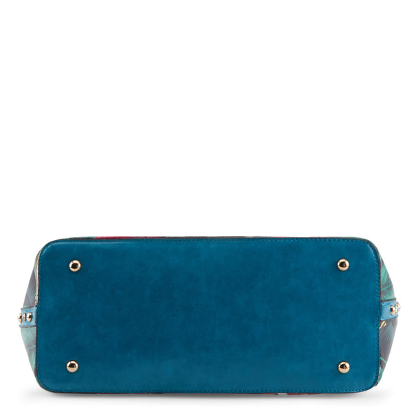 Spring Step LA PHILIPE LP1021-12 BUTTERFLY FLY HANDBAG-TOTE BLUE