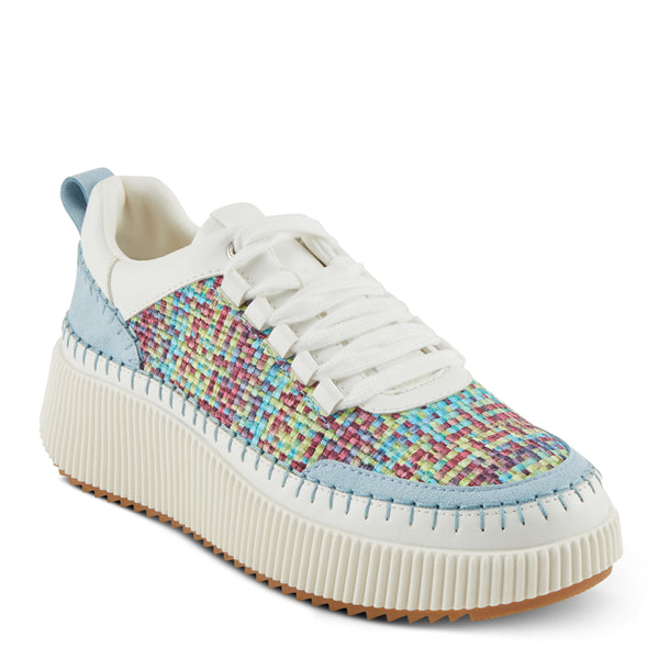 spring step PATRIZIA ASUKA SNEAKERS LIGHT BLUE MULTI