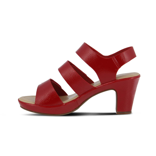 Spring Step PATRIZIA TRIODEE SLINGBACK SANDAL RED PATENT