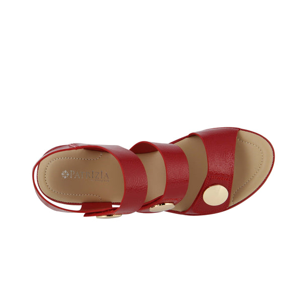 Spring Step PATRIZIA TRIODEE SLINGBACK SANDAL RED PATENT