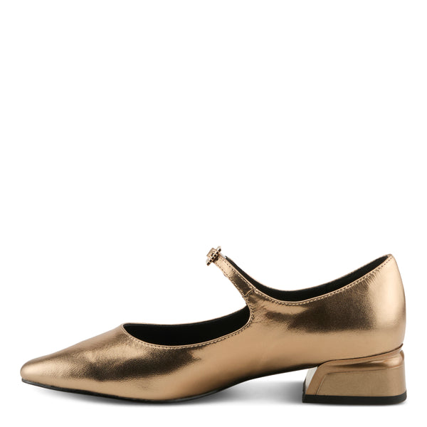 Spring Step AZURA ALUMINATE SHOES GOLD