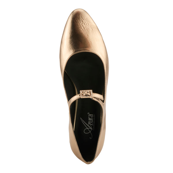 Spring Step AZURA ALUMINATE SHOES GOLD