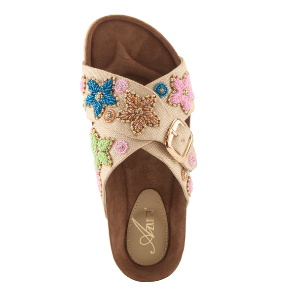 Spring Step AZURA EILISH SANDALS BEIGE MULTI