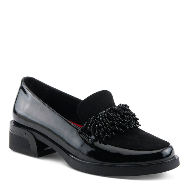 spring step AZURA GOGETTER SHOES BLACK PATENT