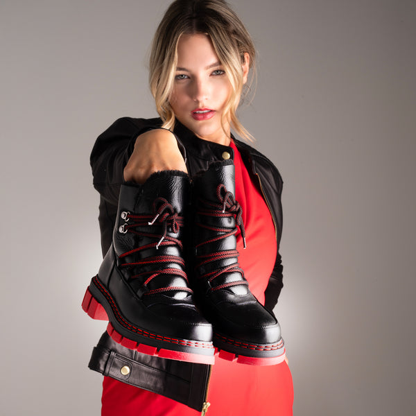 Spring Step AZURA SUPERTRAMP BOOTIES BLACK