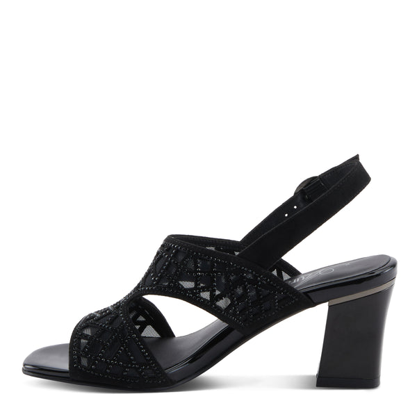 Spring Step AZURA WISP SANDALS BLACK