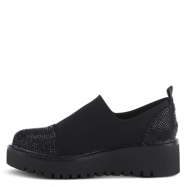 Spring Step AZURA ZADIE SLIP-ON SHOE BLACK