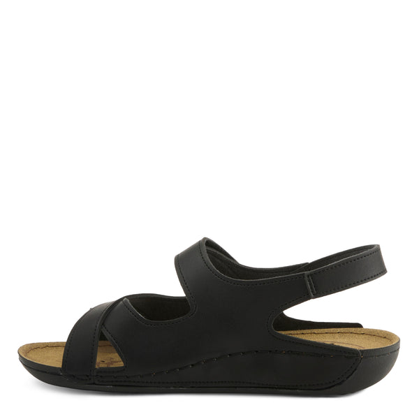Spring Step FLEXUS 140507 SANDAL BLACK