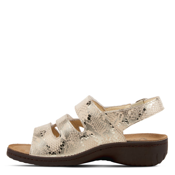 Spring Step FLEXUS ACAMAR SANDALS GOLD MULTI