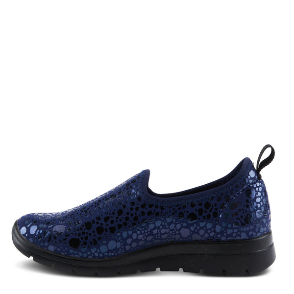 Spring Step FLEXUS ANISIA-CROCO SHOES NAVY