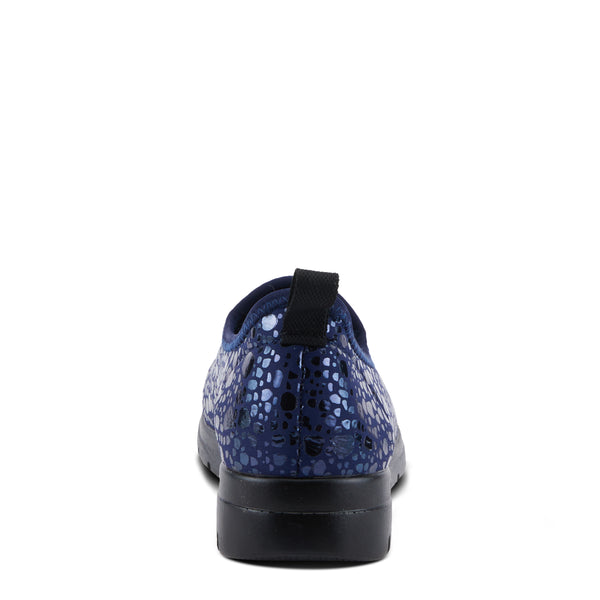 Spring Step FLEXUS ANISIA-CROCO SHOES NAVY