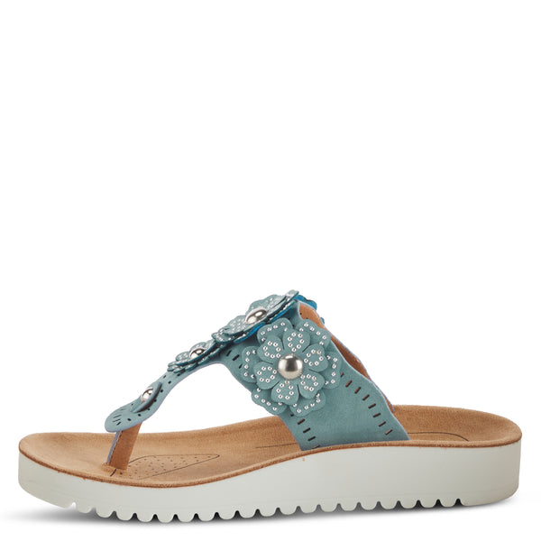 Spring Step FLEXUS BAYVIEW THONG SANDALS SKY BLUE