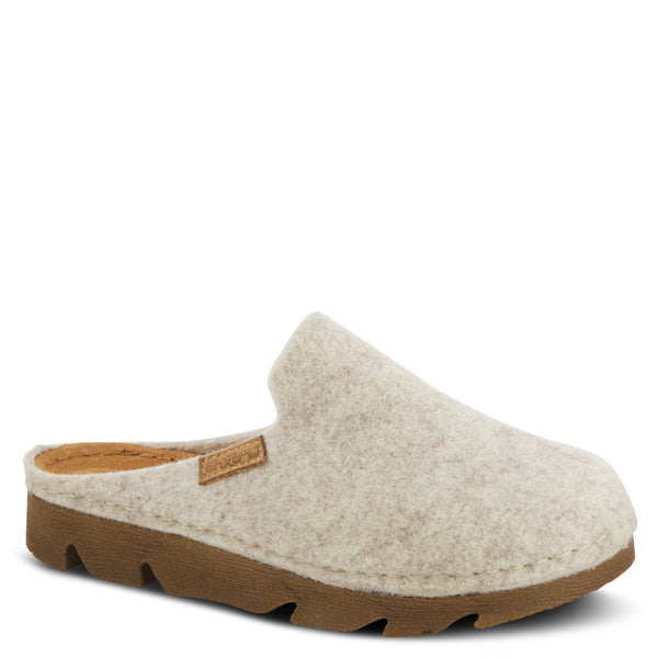 spring step FLEXUS CLOGGISH PLATFORM CLOG GREY