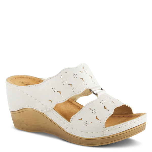 spring step FLEXUS DREISER SLIDE SANDAL BEIGE