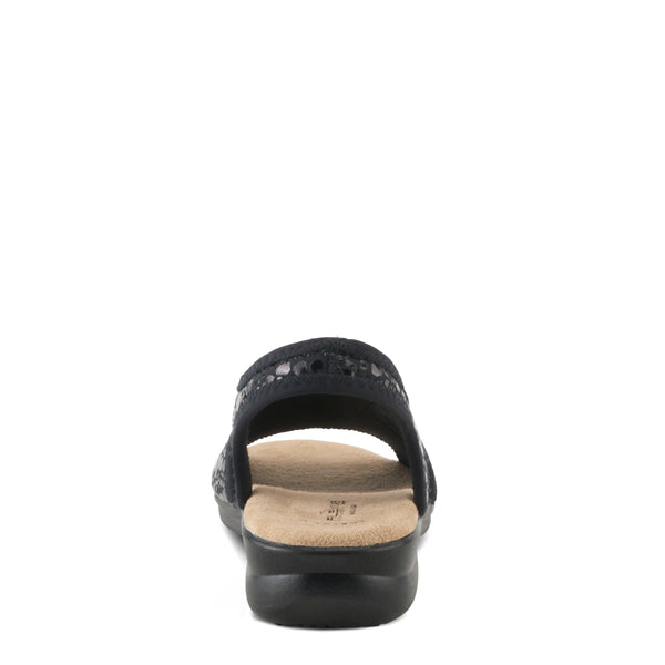 Spring Step Flexus NYAMAN-CRACKLE Sandals BLACK
