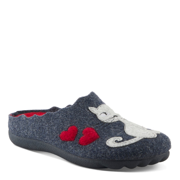 Spring Step Flexus PENNELOPIE Slippers NAVY