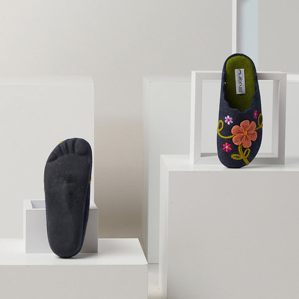 Spring Step Flexus POSIE Slippers NAVY