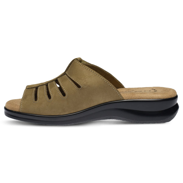 Spring Step FLEXUS VAMP SLIDE SANDAL BEIGE
