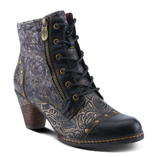 spring step L'ARTISTE AVYANNA BOOTS OLIVE MULTI
