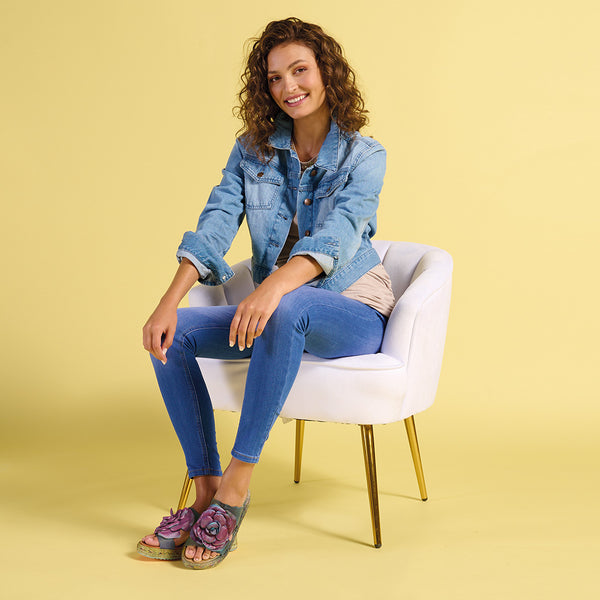 Spring Step L'ARTISTE BALHARBOR SANDALS BLUE