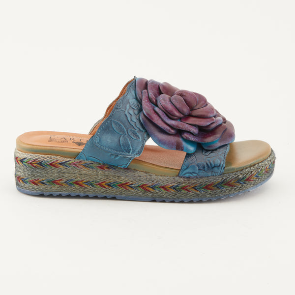 Spring Step L'ARTISTE BALHARBOR SANDALS BLUE