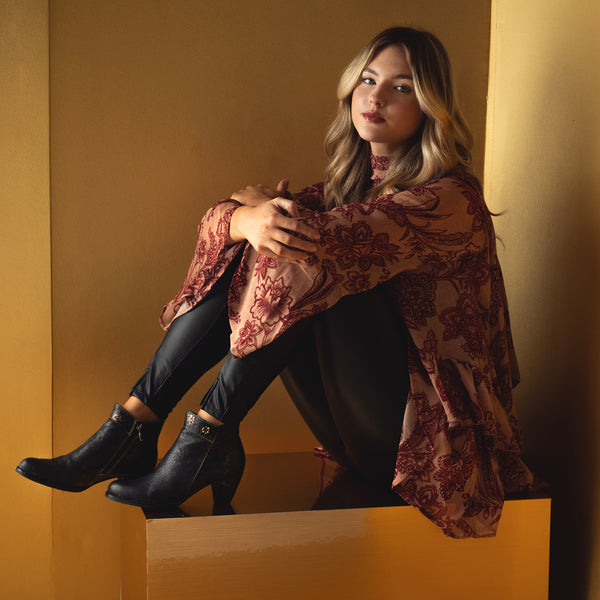 Spring Step L'ARTISTE BESTLOVE BOOTS BROWN MULTI