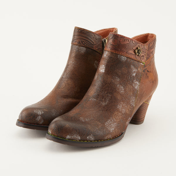 spring step L'ARTISTE BESTLOVE BOOTS BROWN MULTI