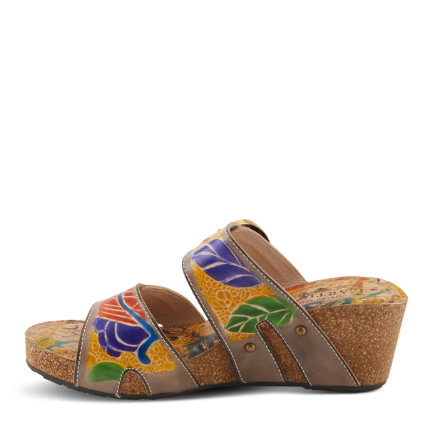 Spring Step L'ARTISTE BRISEIS SANDALS GREY MULTI